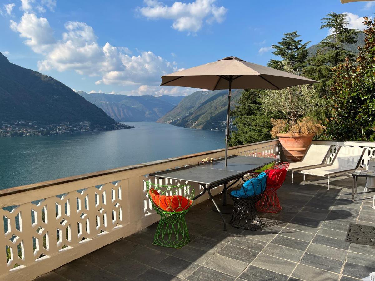 Lake Como Villa Ines Apartment Faggeto Lario Exterior foto