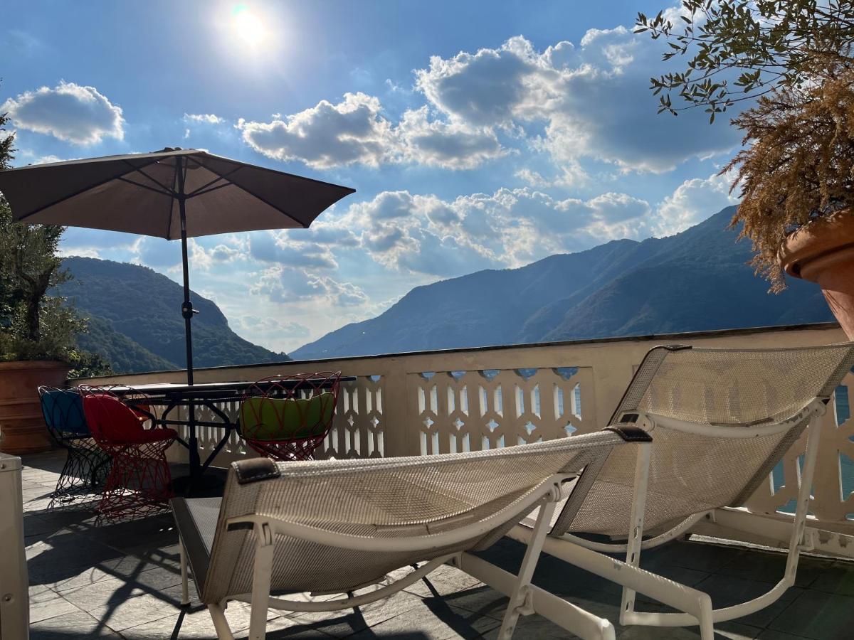 Lake Como Villa Ines Apartment Faggeto Lario Exterior foto